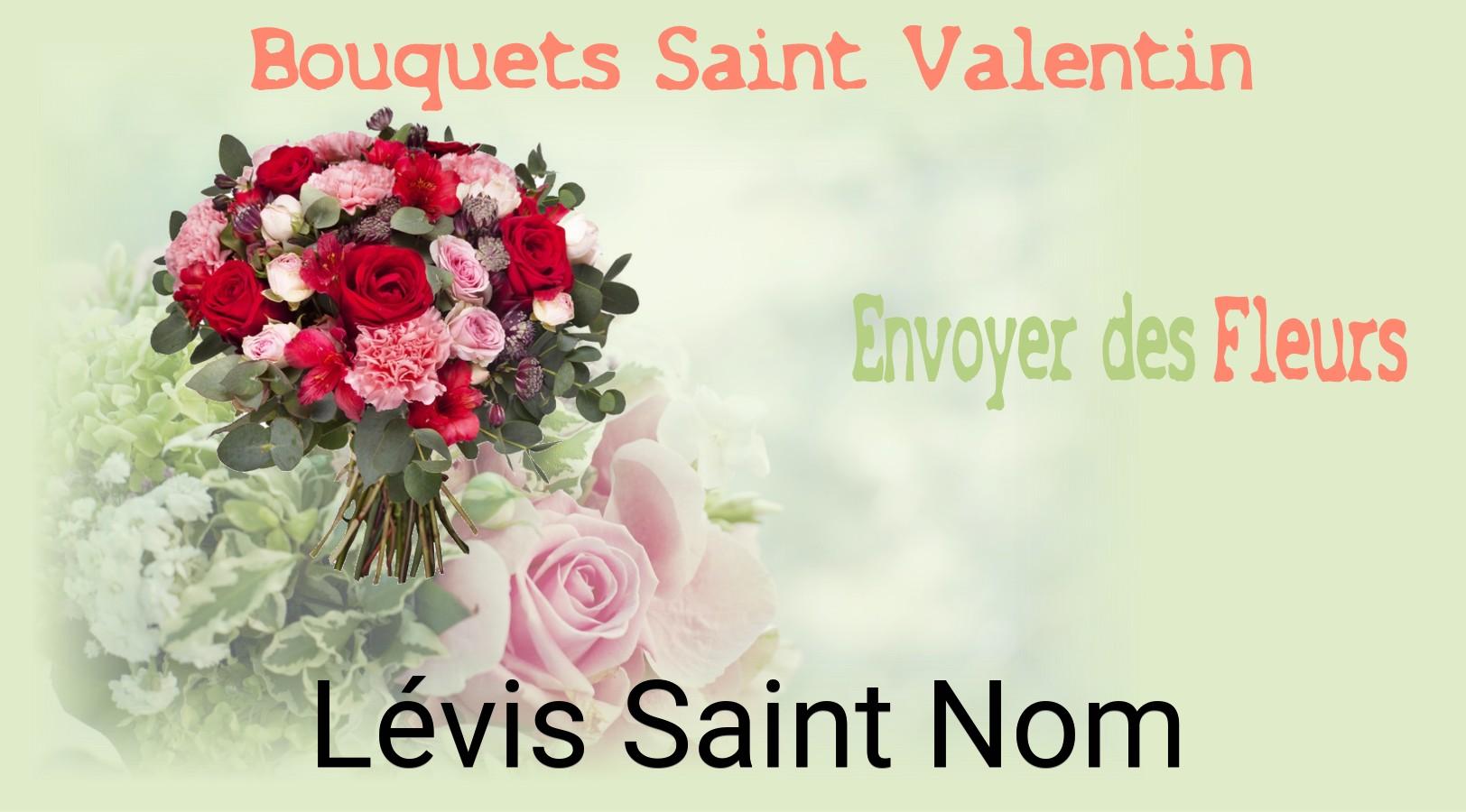 Roses de Saint-Valentin livrées à Lévis-Saint-Nom